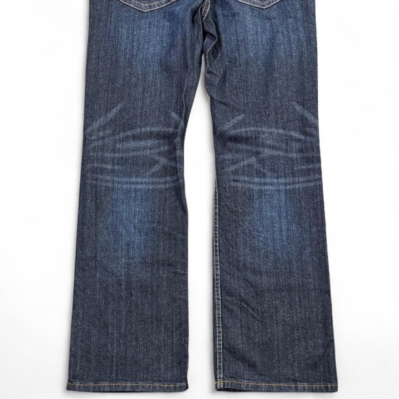 Cody James Straight Leg Blue Denim Jeans Western Rodeo Cowboy Mens 32x32 Zip Fly - Picture 7 of 14